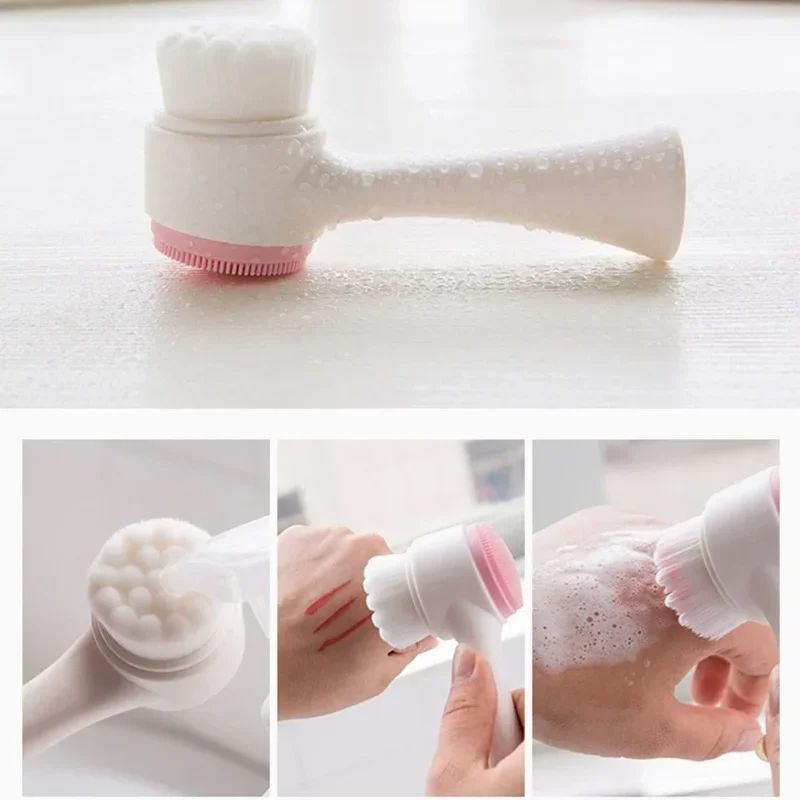 Brosse Nettoyante : Nettoyage double face pour un visage éclatant