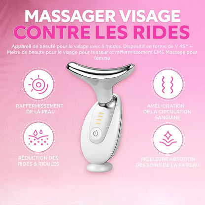 Masseur Anti-âge : Améliorez la fermeté de votre peau et stimulez le collagène