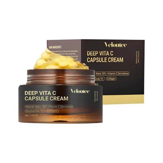Crème Visage au Vitamine C - Éclat, Hydratation et Elasticité pour Peau Radieuse